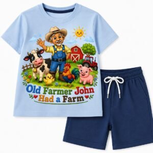 Tee and Shorts Outfit